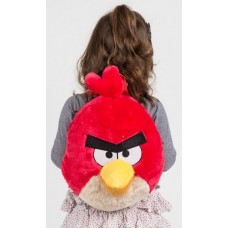 Plush Angry Birds Backpack - Red Boy